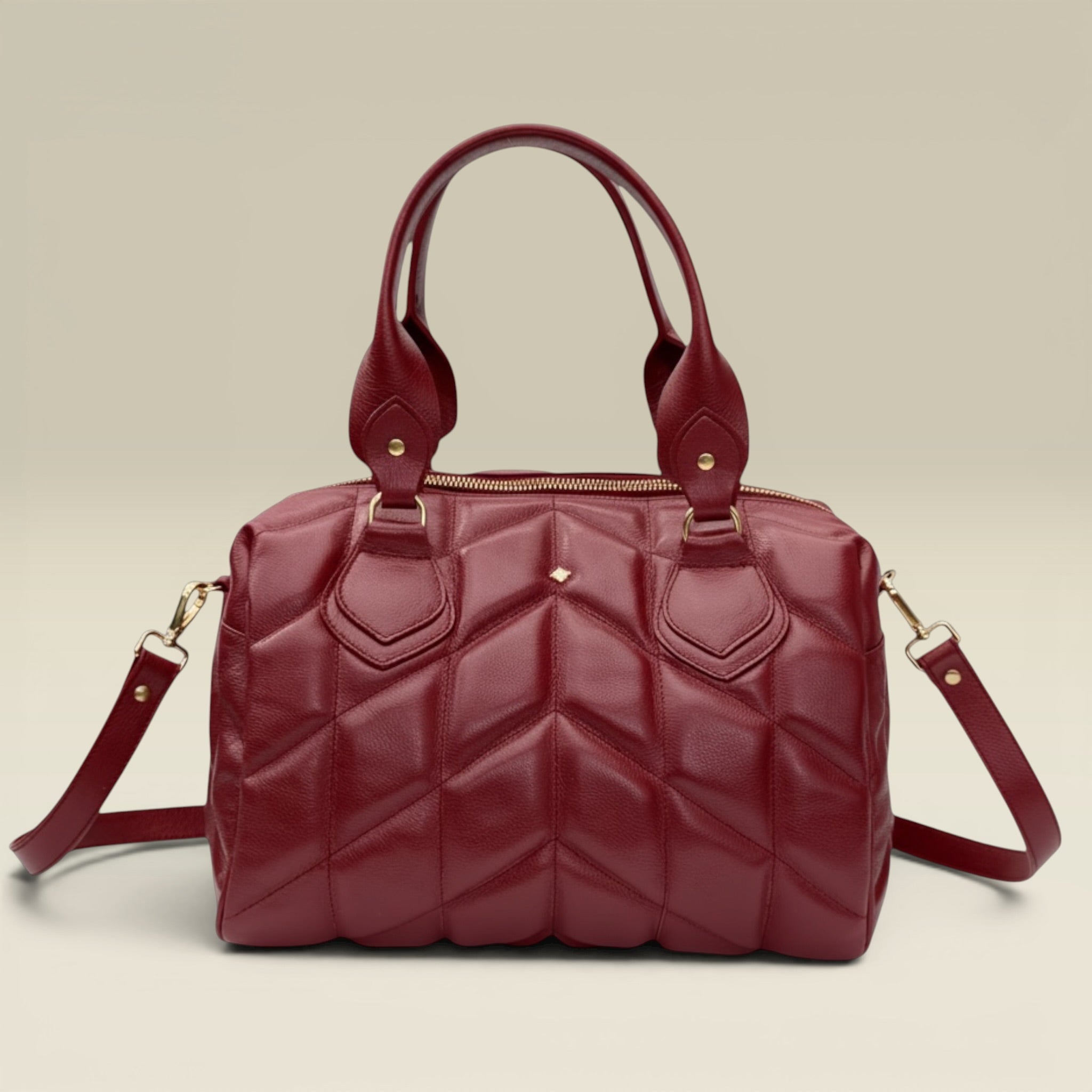 Bolsa Luana - Vermelho Cereja