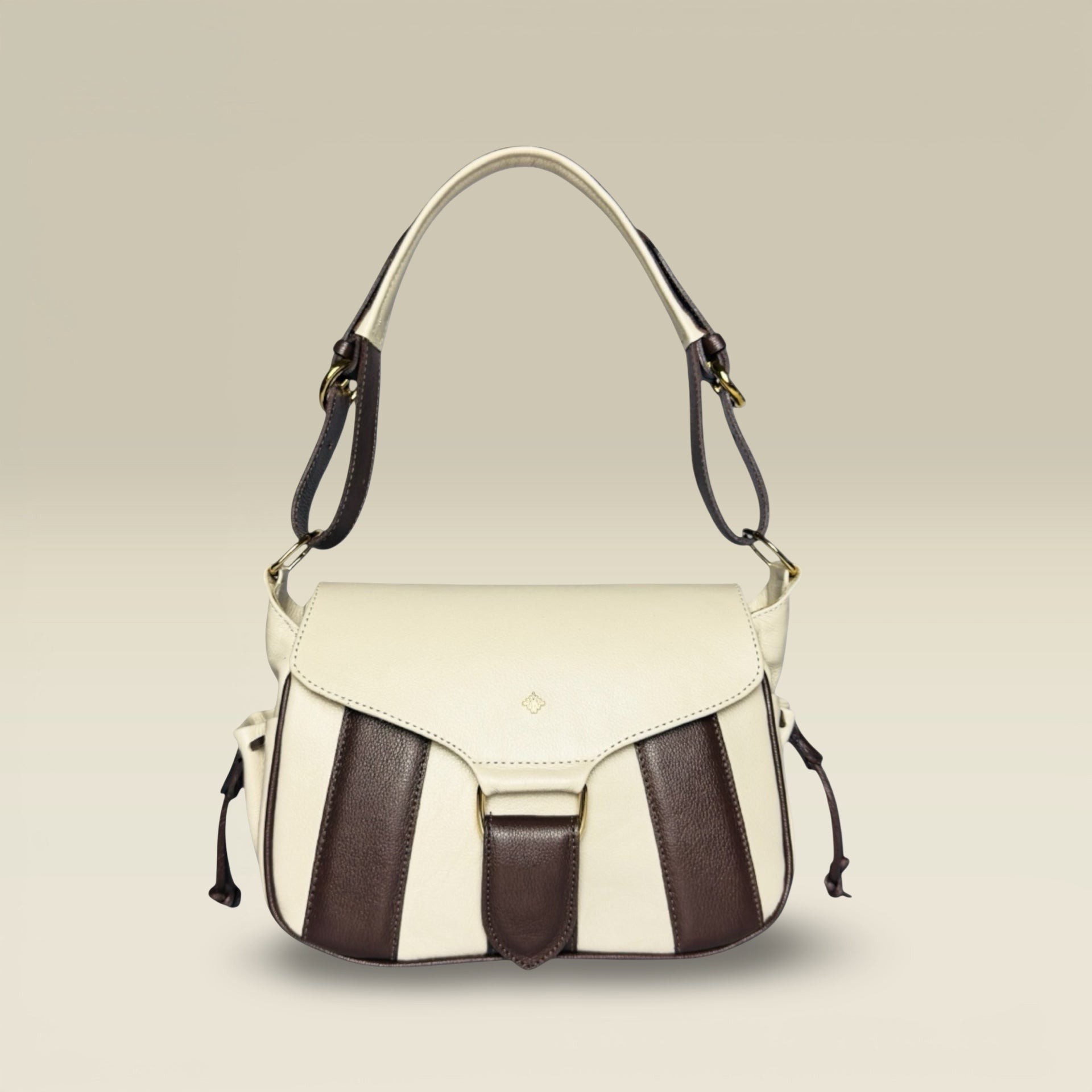 Bolsa Alice - Off White & Café