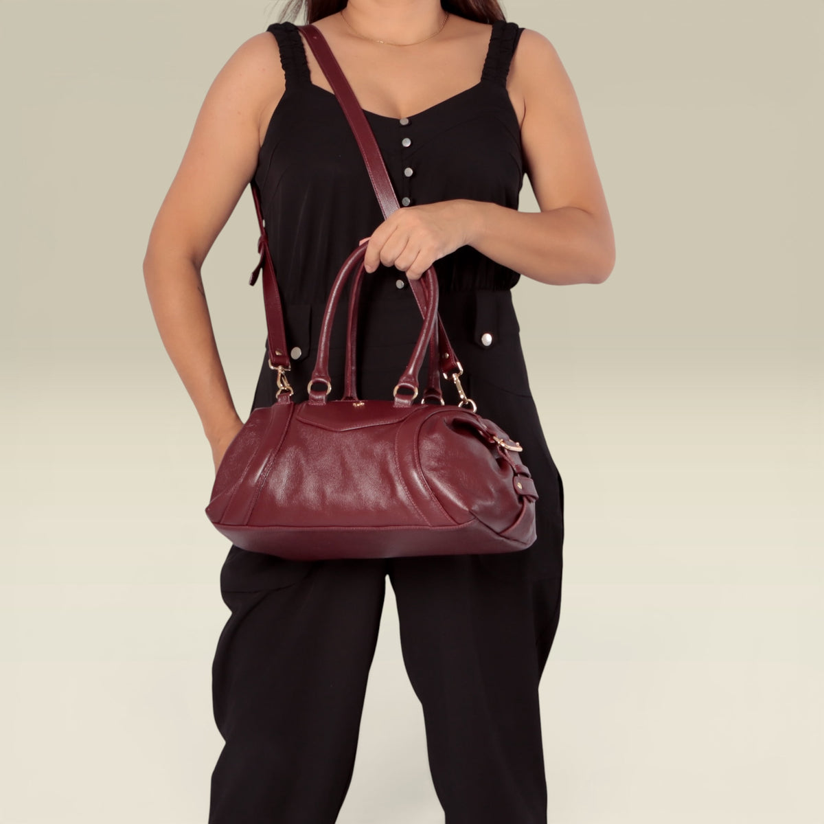 Bolsa Luiza - Vermelho Cereja