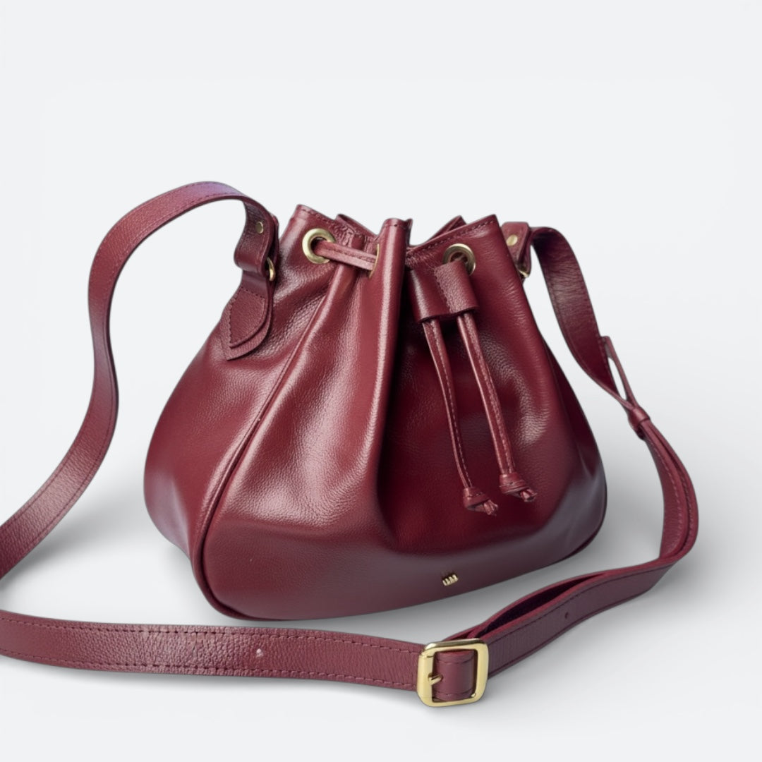 Bolsa Clara - Vermelho Cereja