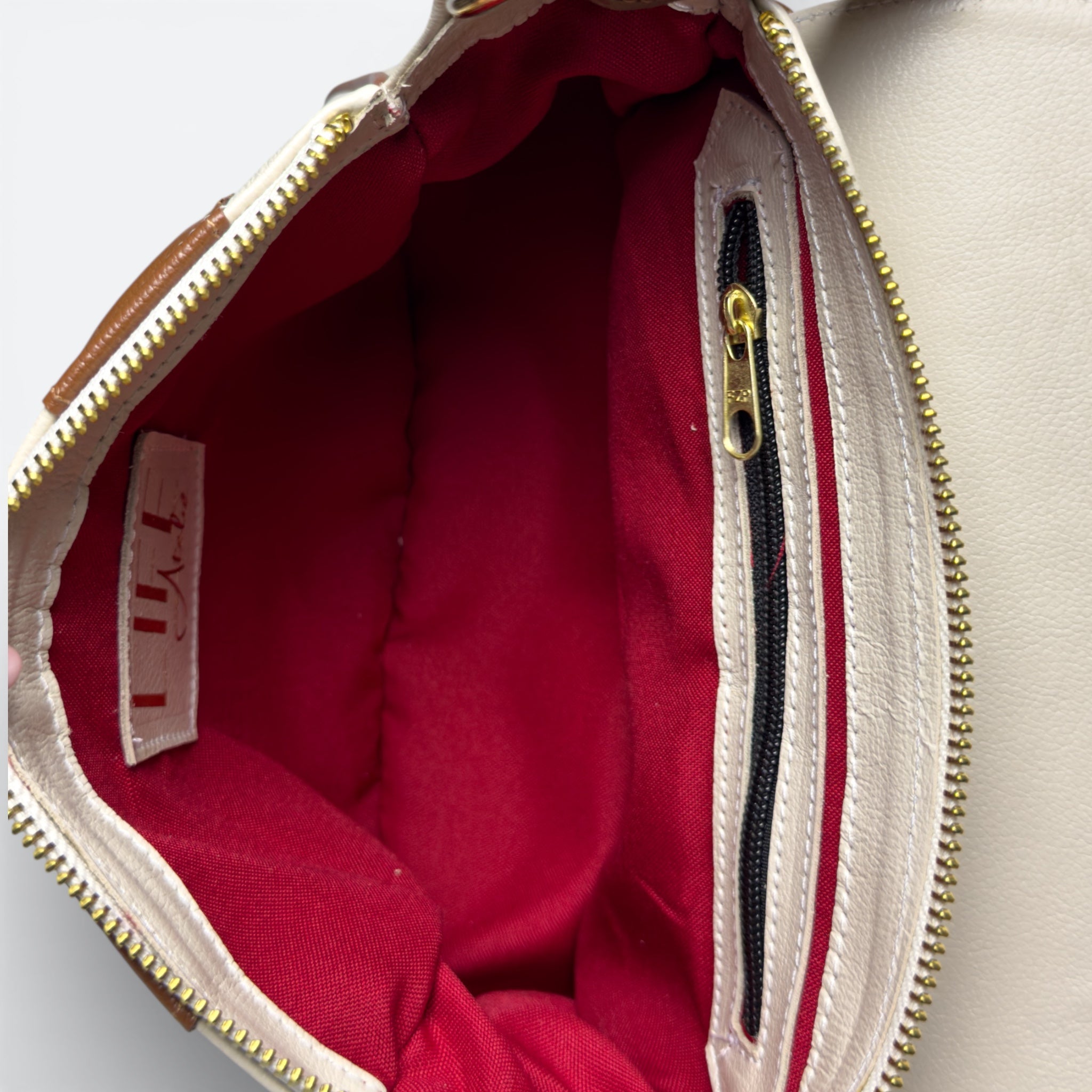 Bolsa Alice - Off White & Café