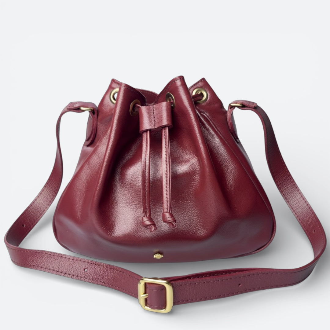 Bolsa Clara - Vermelho Cereja