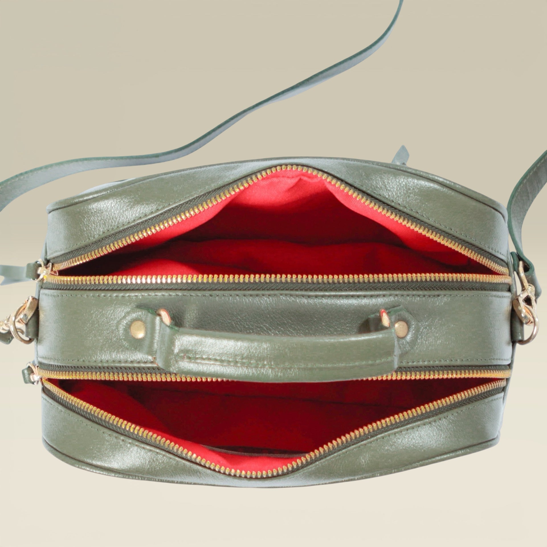 Bolsa Sara G - Verde Militar