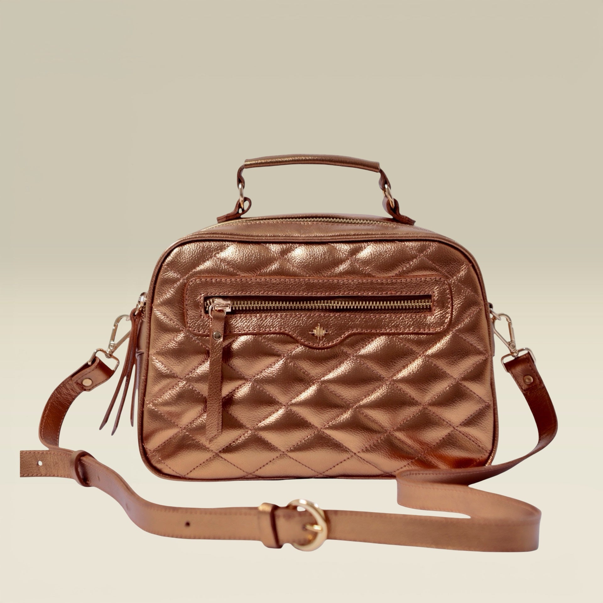 Bolsa Sara G - Bronze