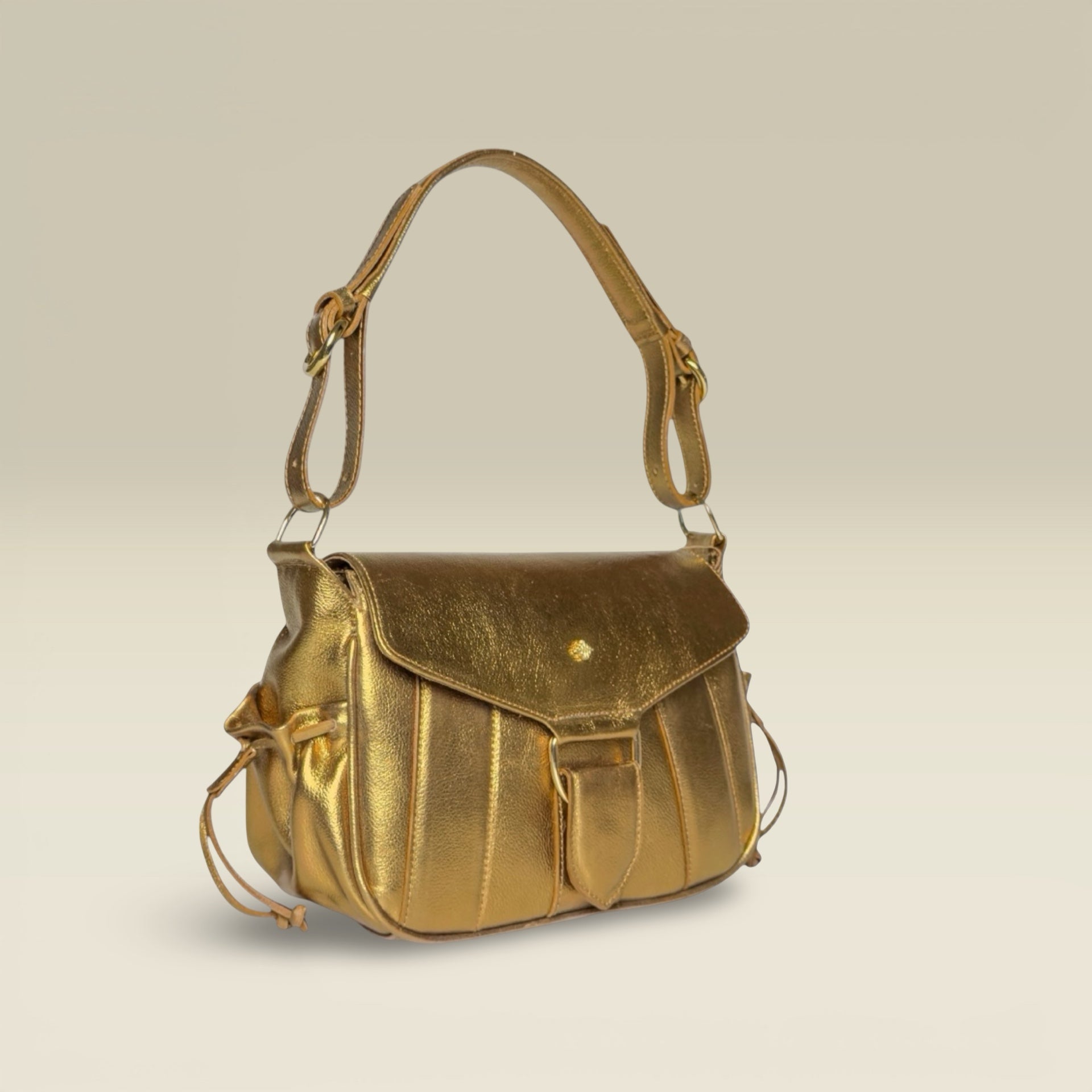 Bolsa Alice - Bronze Metalizado