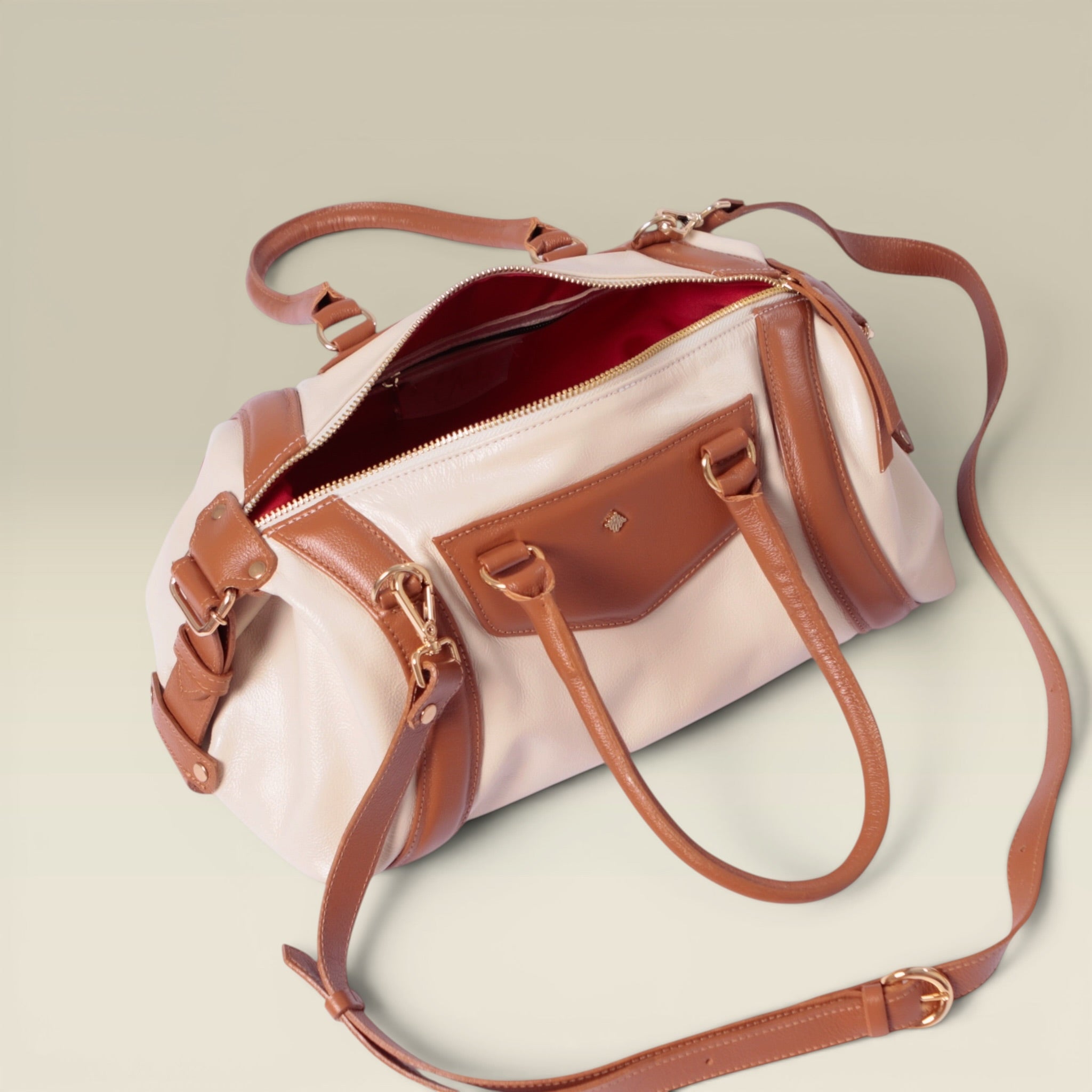 Bolsa Luiza- Off White & Sela