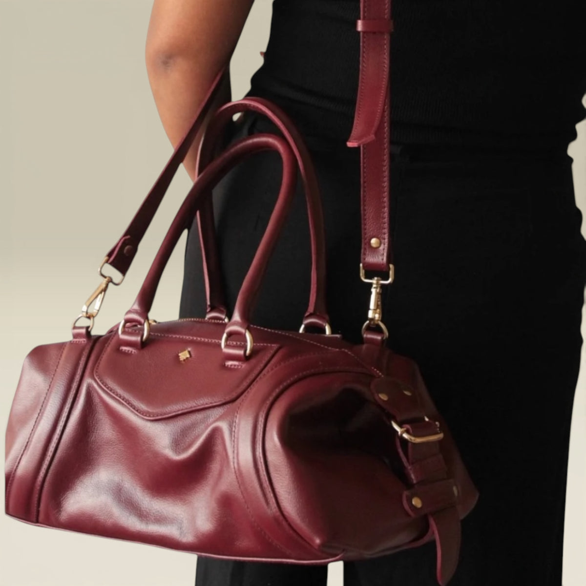 Bolsa Luiza - Vermelho Cereja