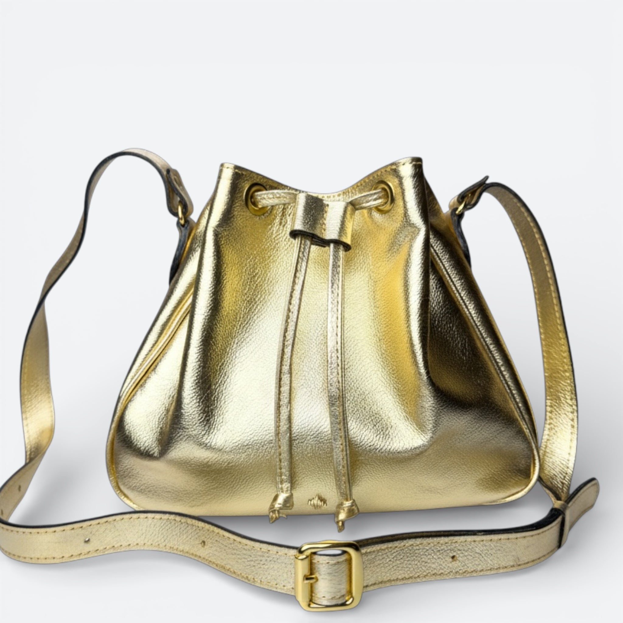 Bolsa Clara - Dourado