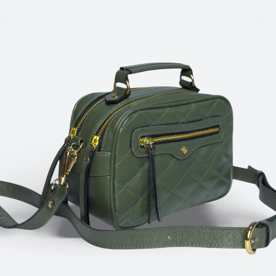 Bolsa Sara P - Verde Militar
