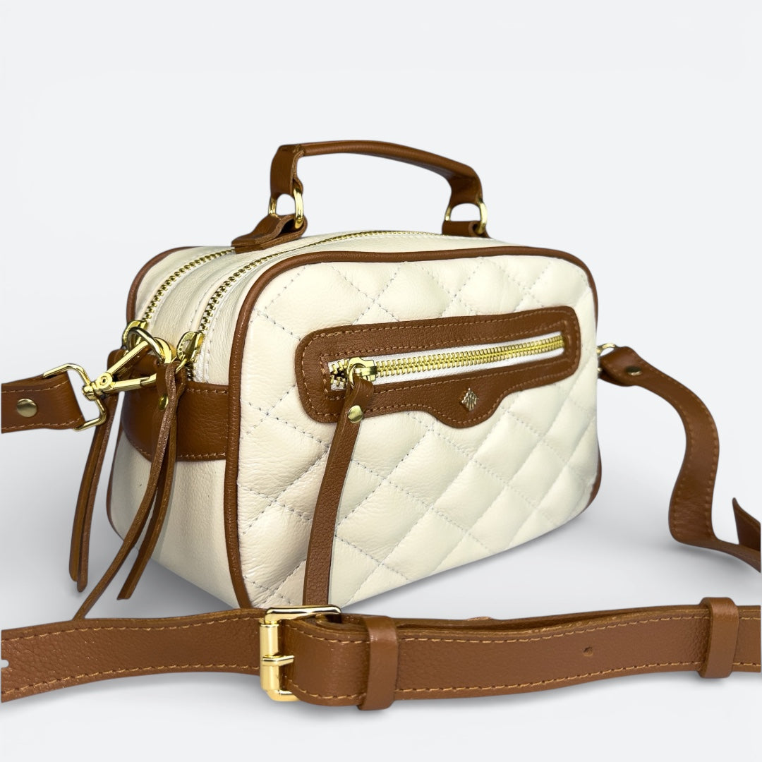 Bolsa Sara P - Off White & Sela