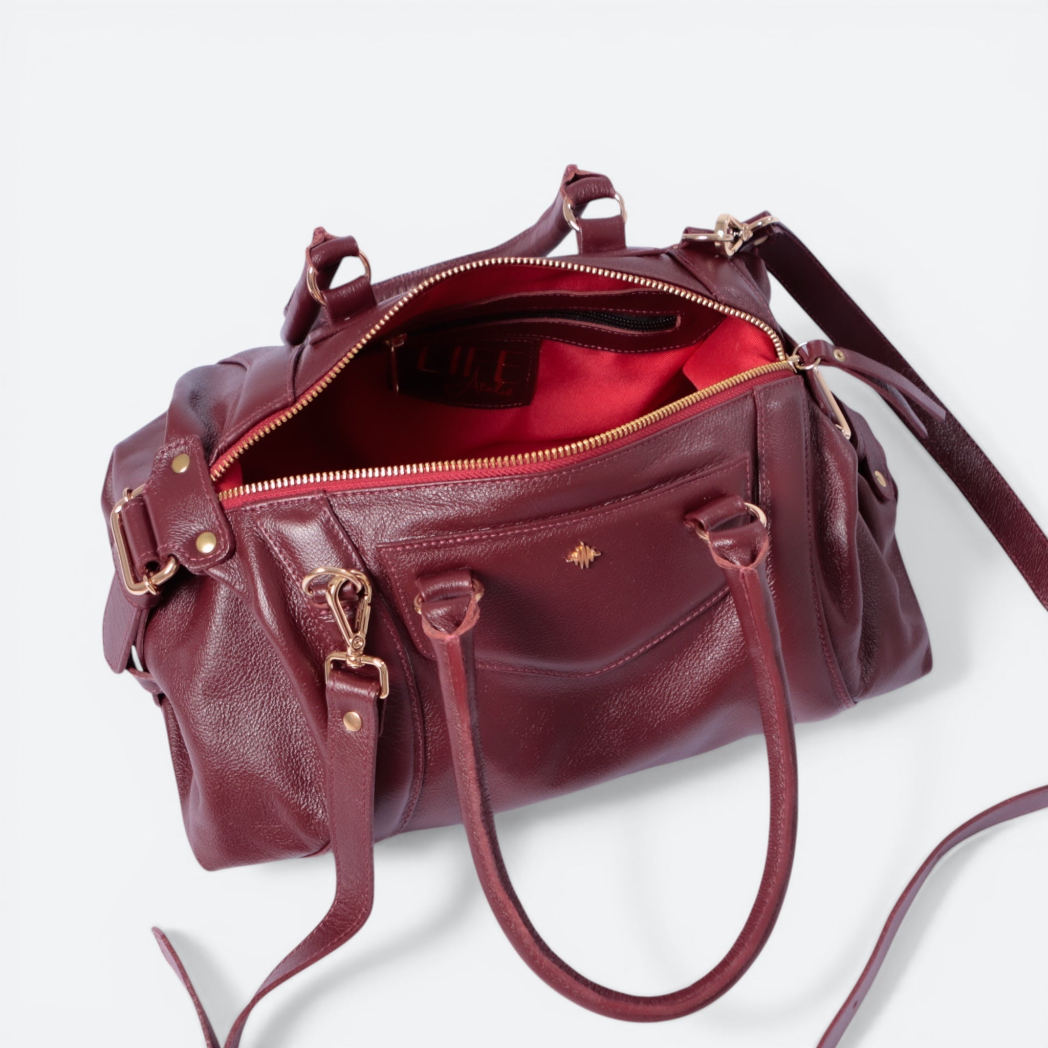 Bolsa Luiza - Vermelho Cereja