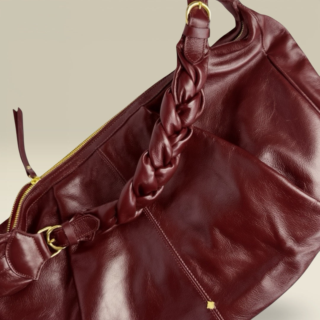 Bolsa Helena G - Vermelho Carmim