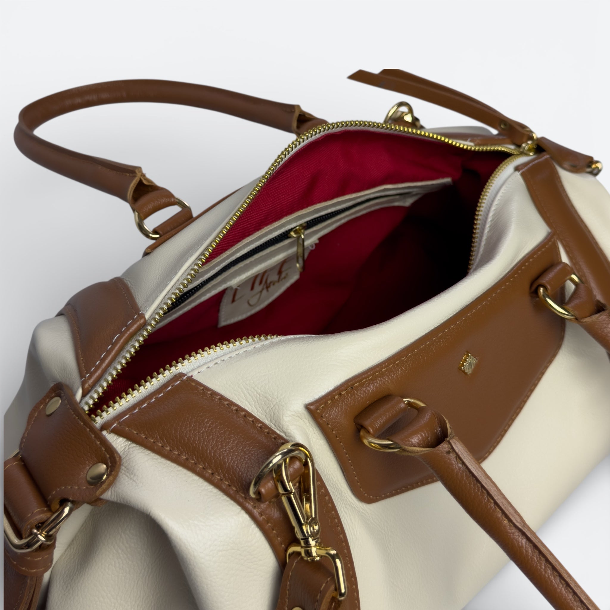 Bolsa Luiza- Off White & Sela