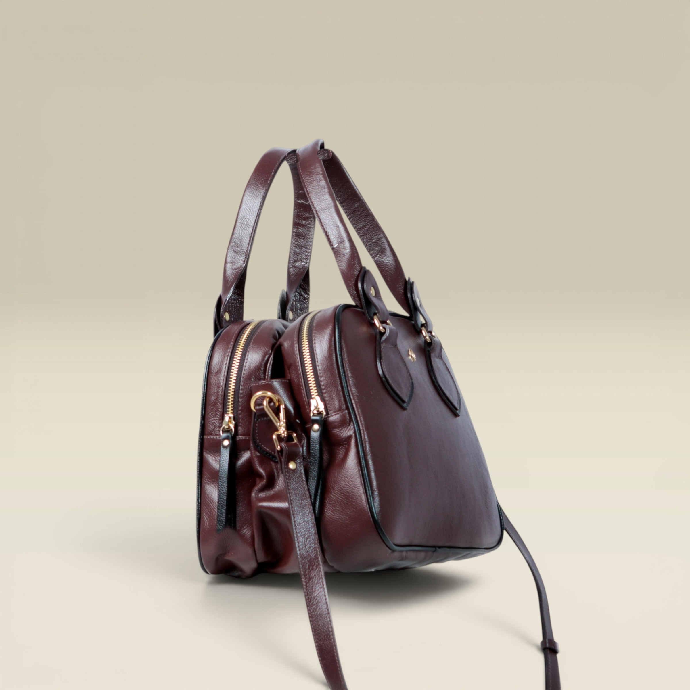 Bolsa Carmem - Café & Preto