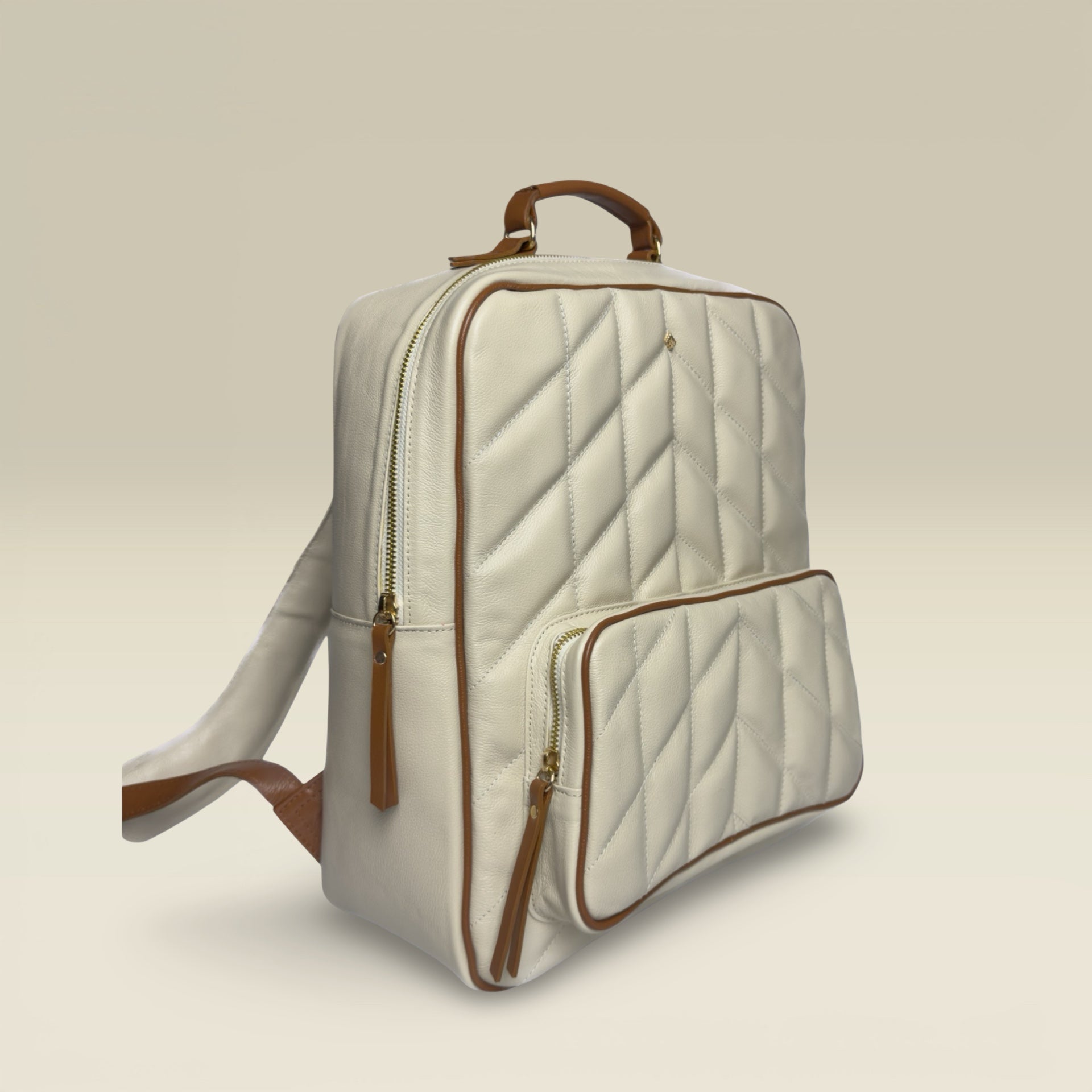 Mochila Vic - Off White & Sela