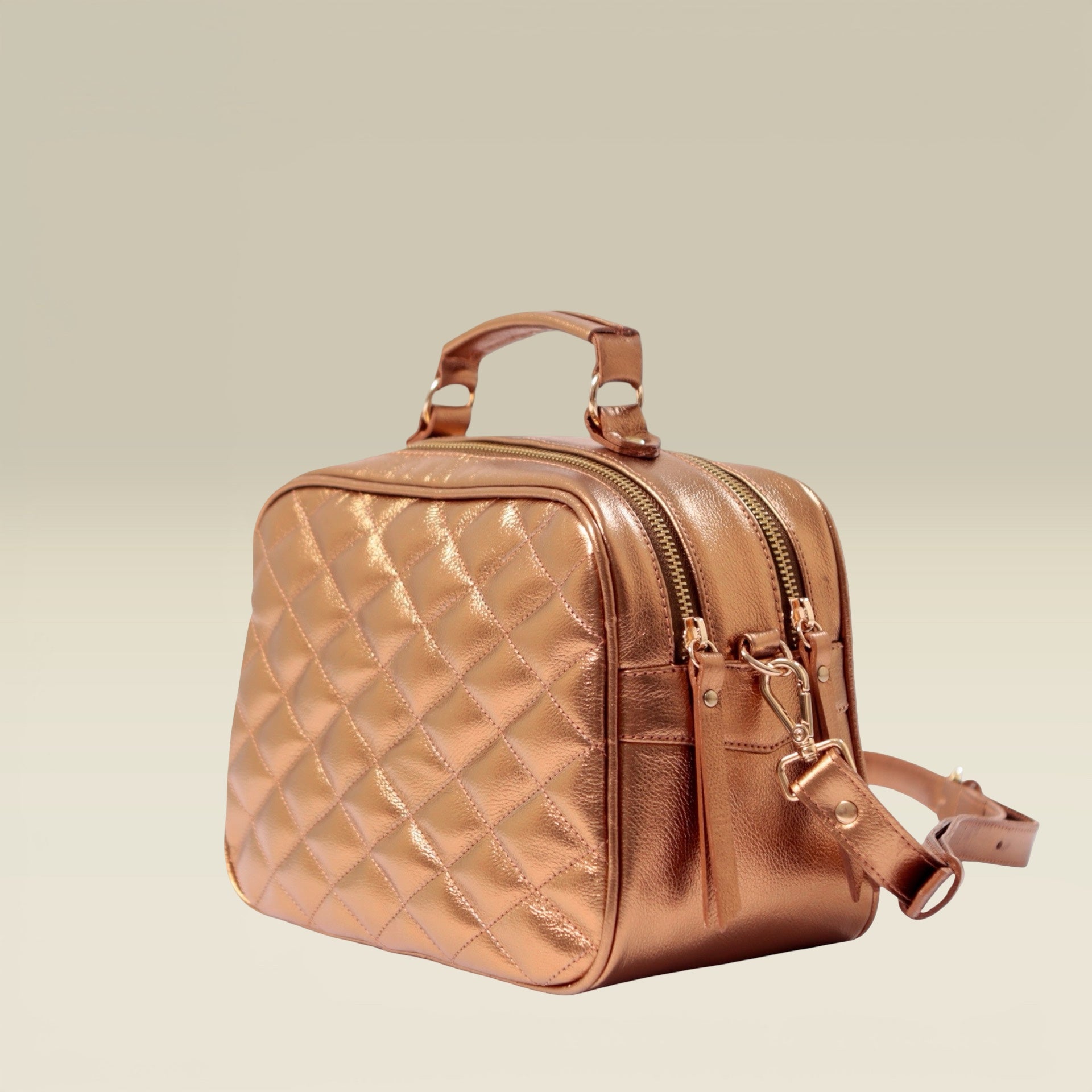 Bolsa Sara G -  Bronze
