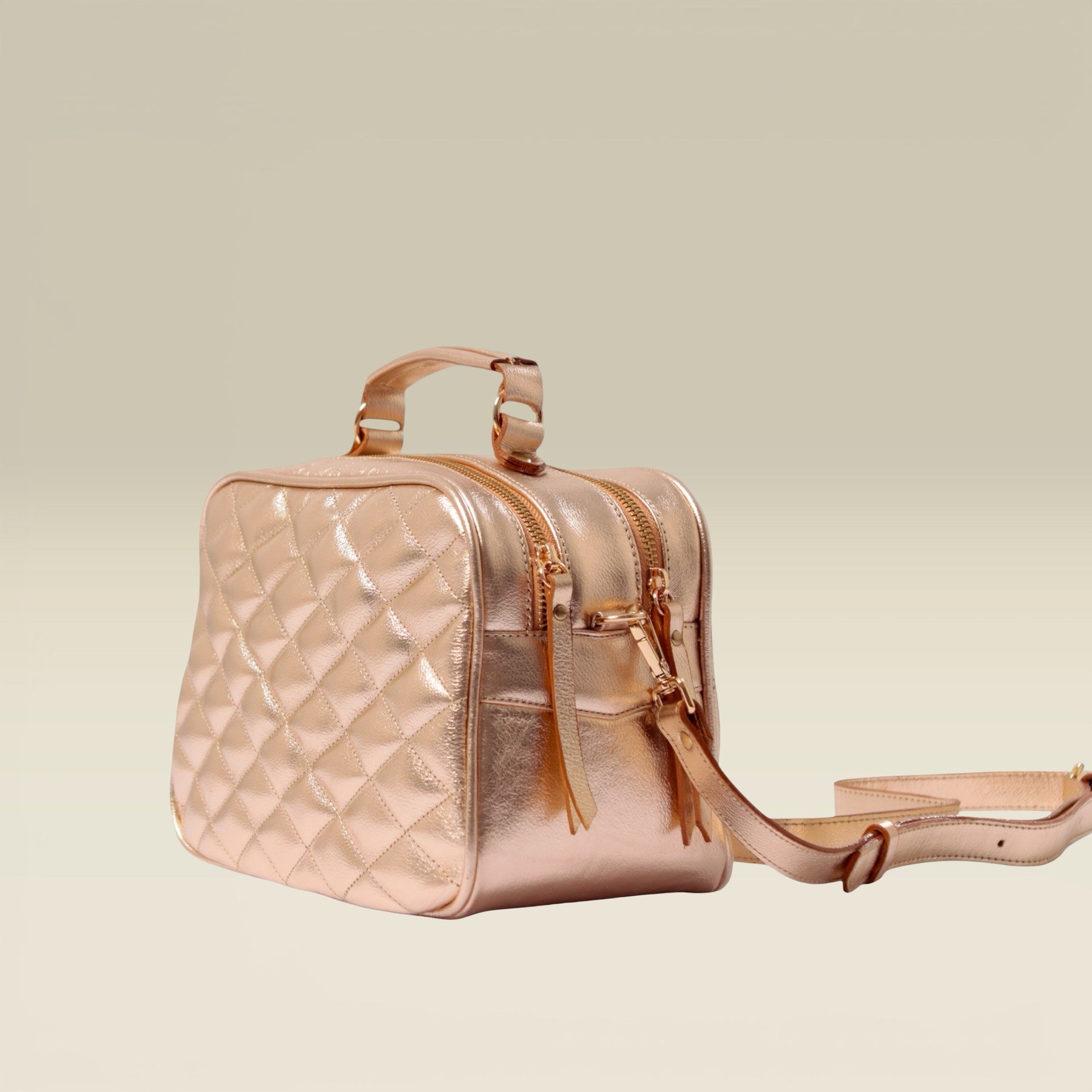 Bolsa Sara G -  Dourada