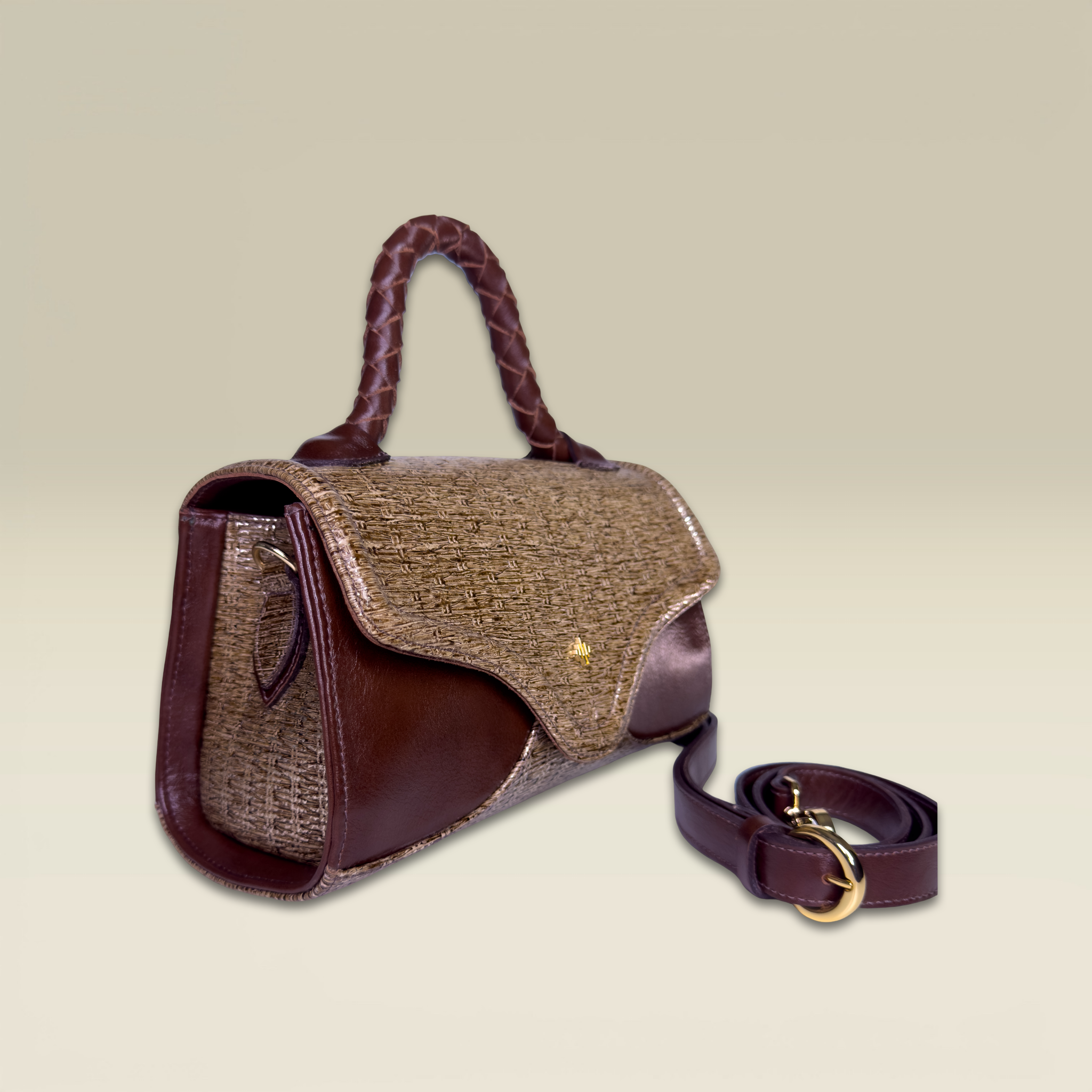 Bolsa Hera - Taupe &Avelã
