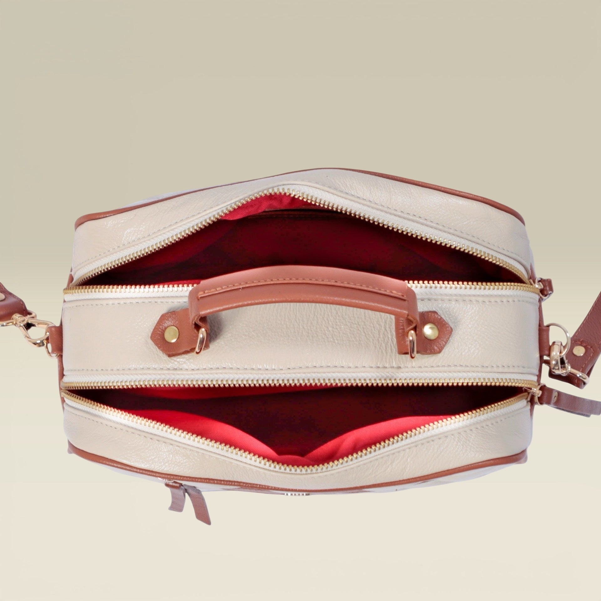 Bolsa Sara G-Off White & Sela