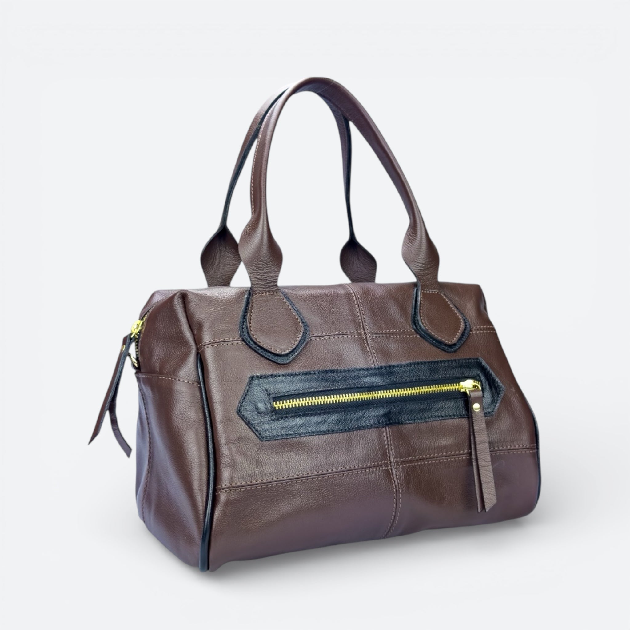 Bolsa Leticia - Café & Preta