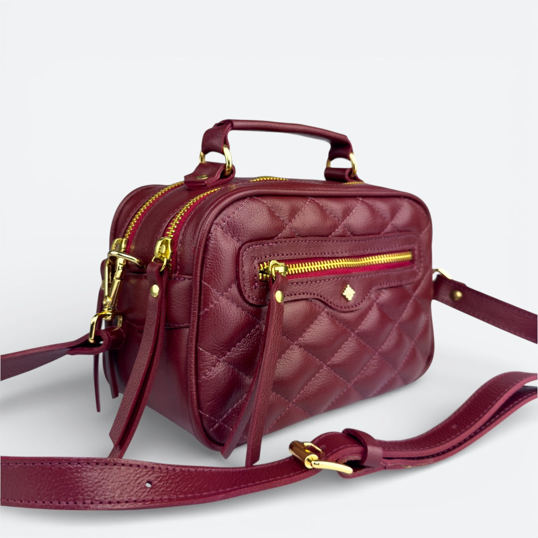 Bolsa Sara P - Vermelho Cereja