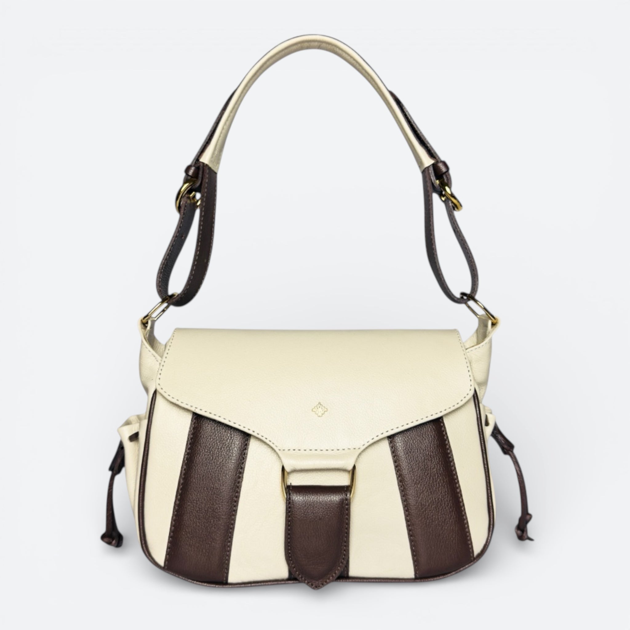 Bolsa Alice - Off White & Café