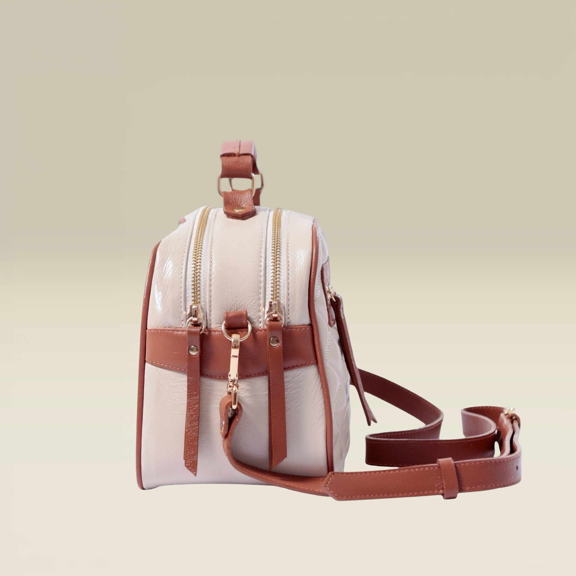 Bolsa Sara G-Off White & Sela