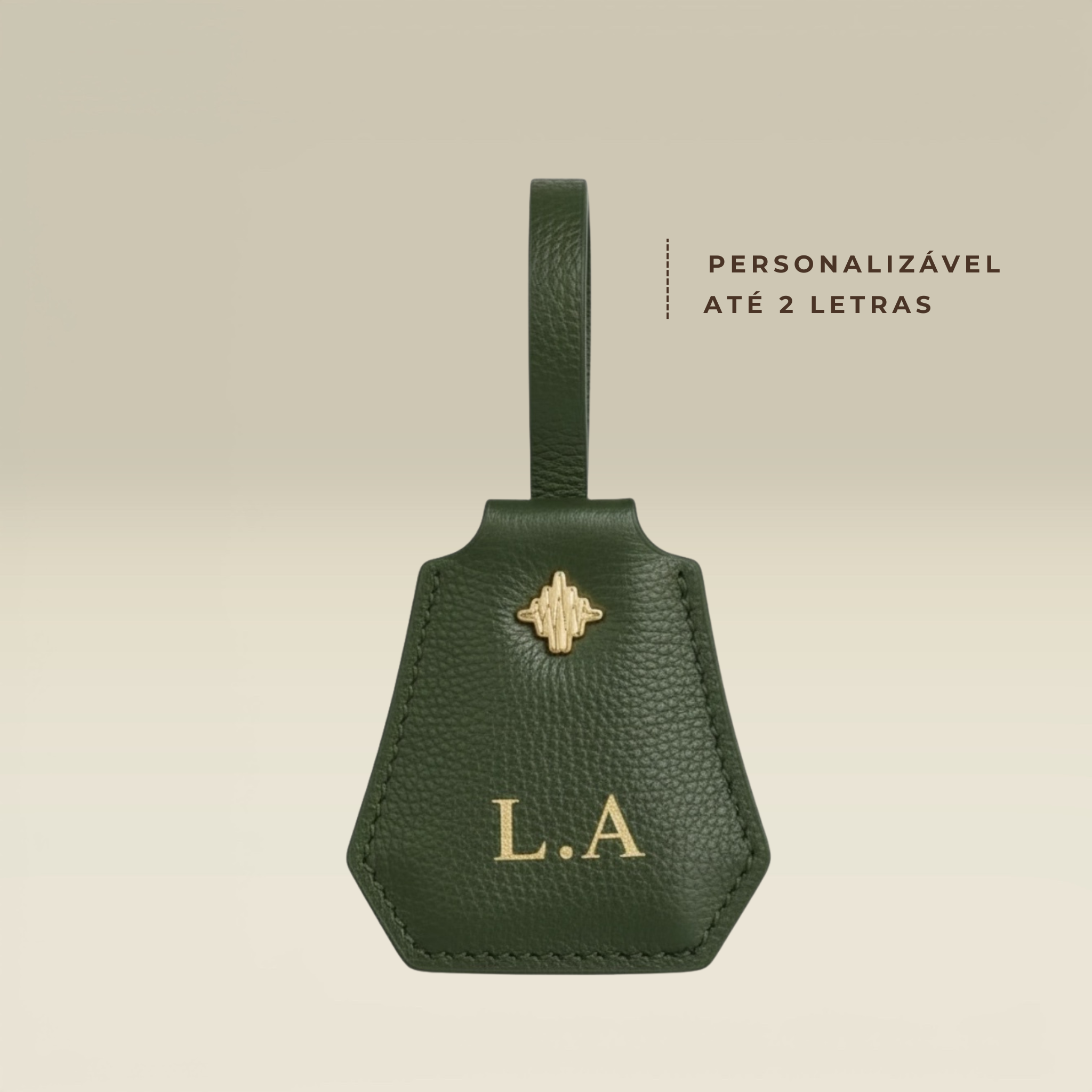 Tag Personalizável - Verde Militar