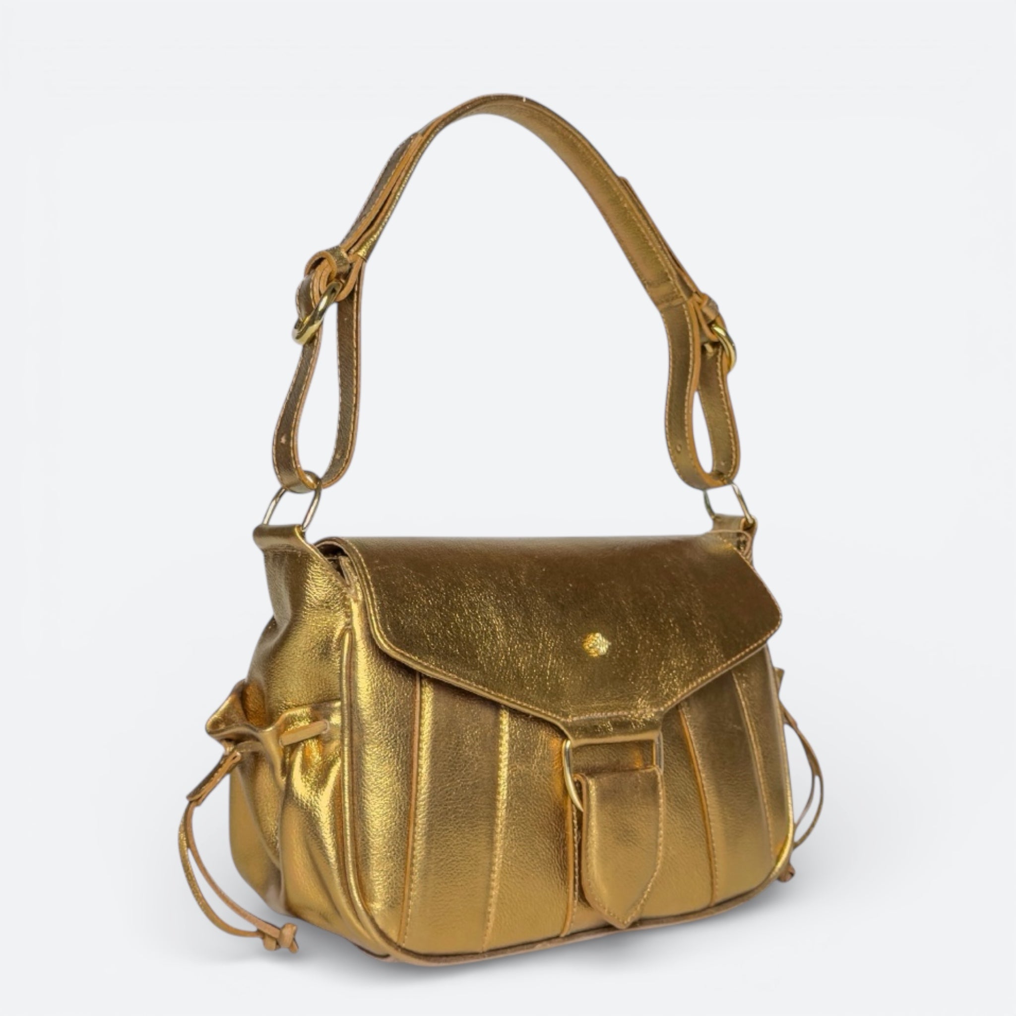 Bolsa Alice - Bronze Metalizado