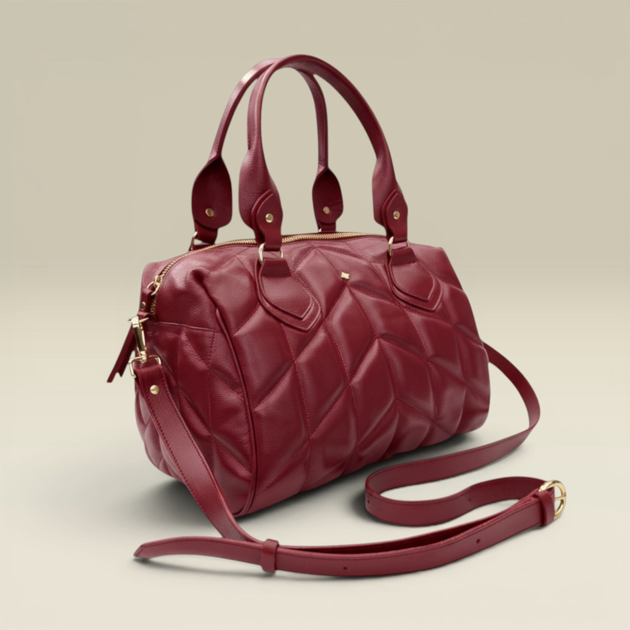 Bolsa Luana - Vermelho Cereja