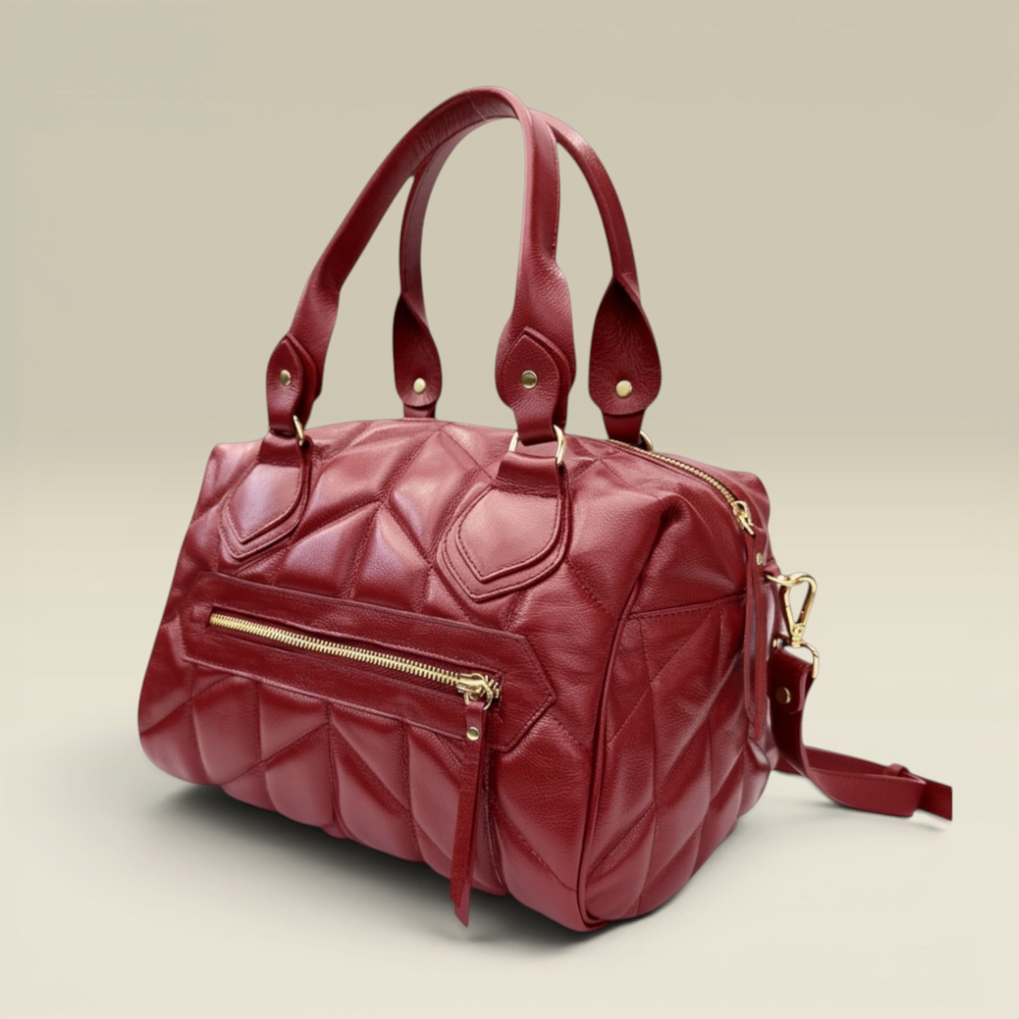 Bolsa Luana - Vermelho Cereja