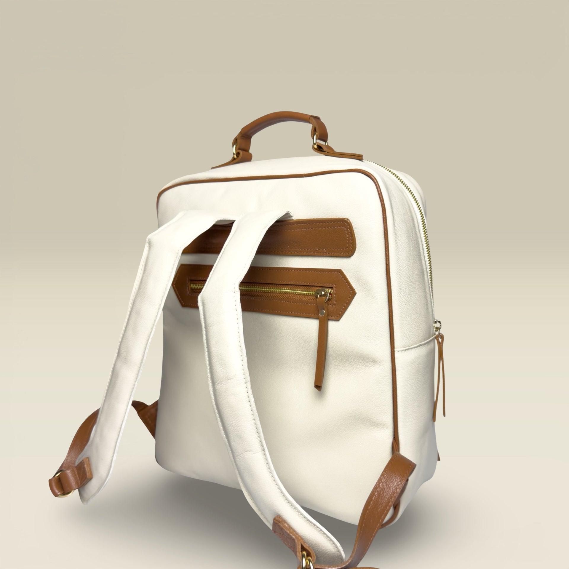 Mochila Vic - Off White & Sela