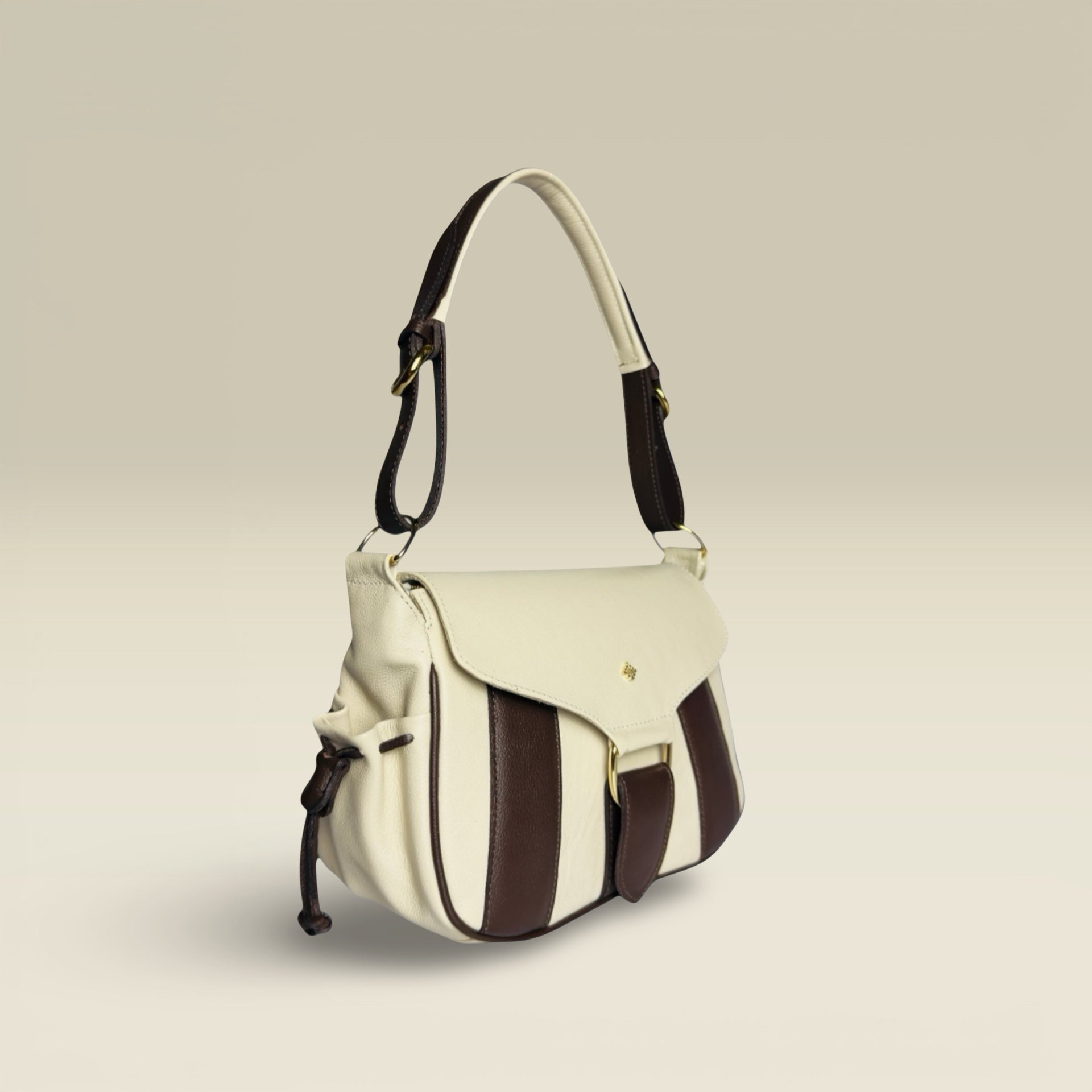 Bolsa Alice - Off White & Café