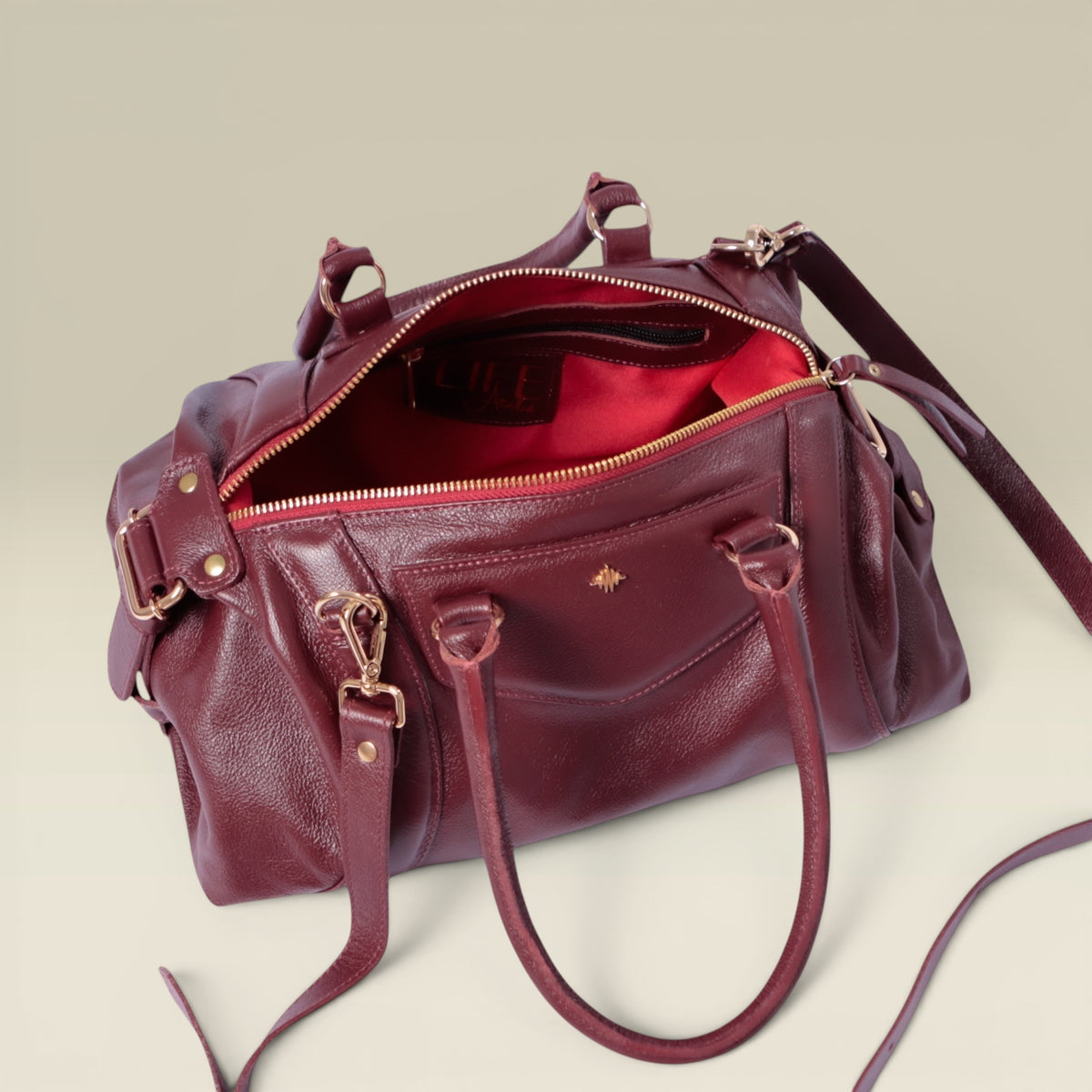 Bolsa Luiza - Vermelho Cereja