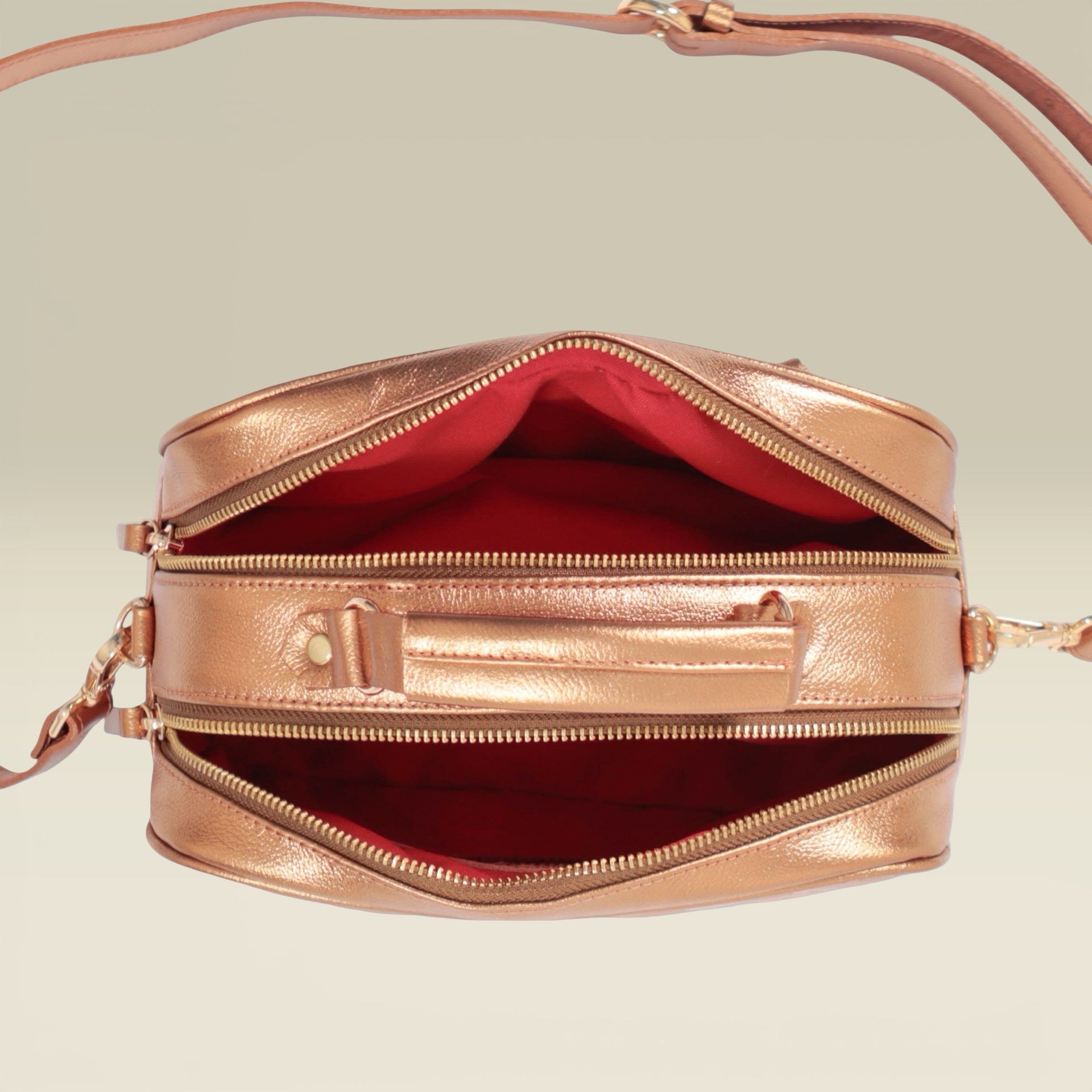 Bolsa Sara G -  Bronze