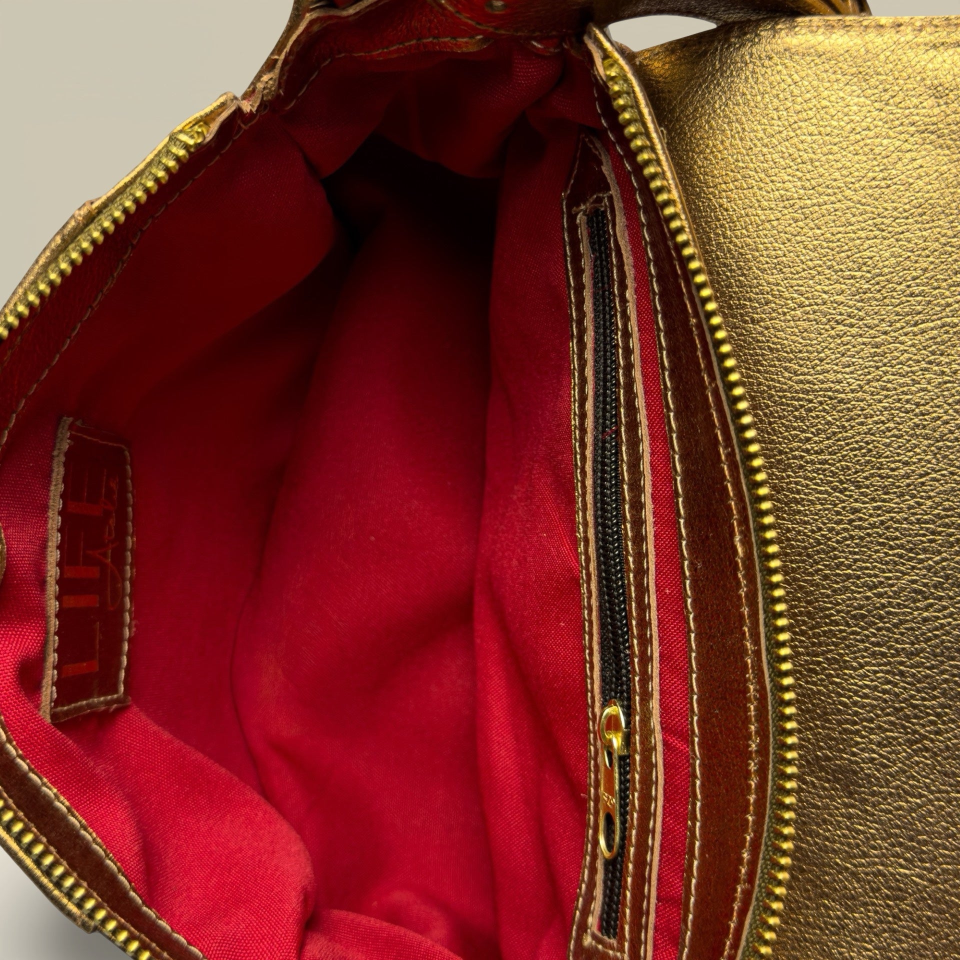 Bolsa Alice - Bronze Metalizado