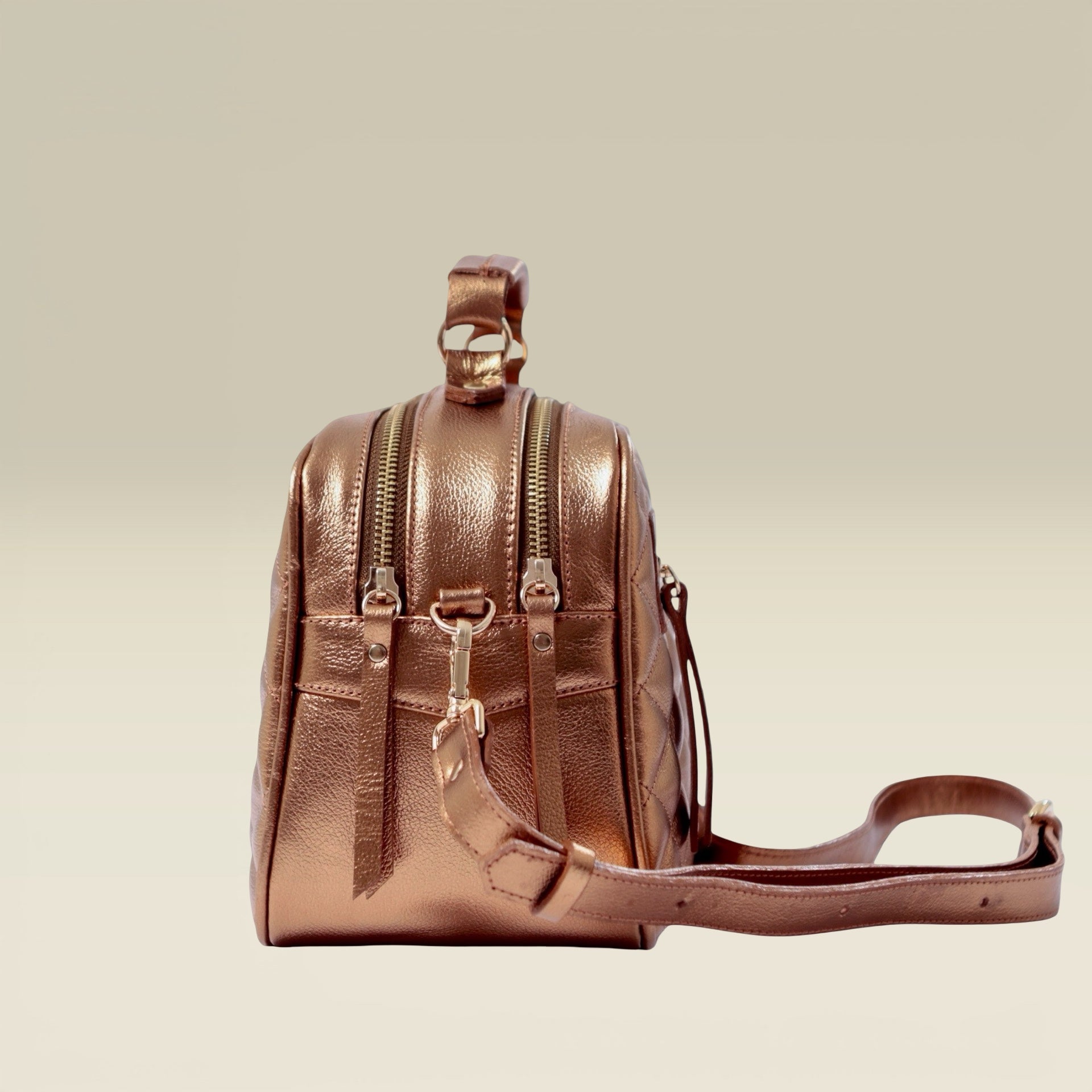 Bolsa Sara G -  Bronze