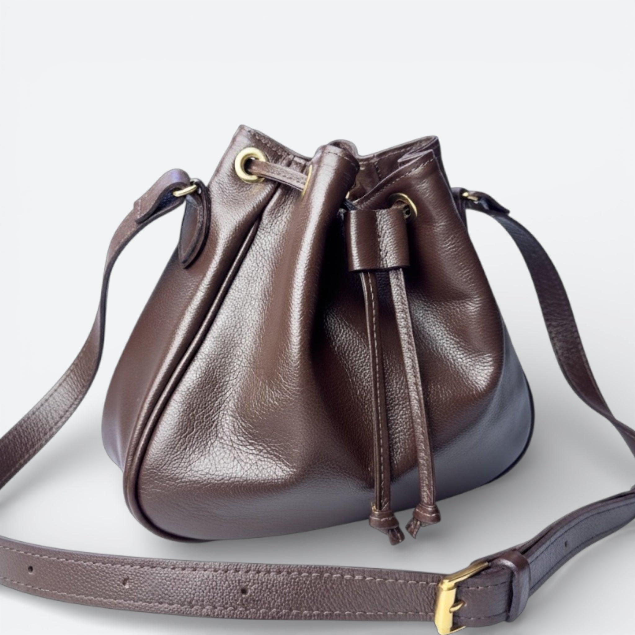 Bolsa Clara - café