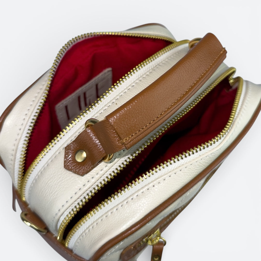 Bolsa Sara P - Off White & Sela