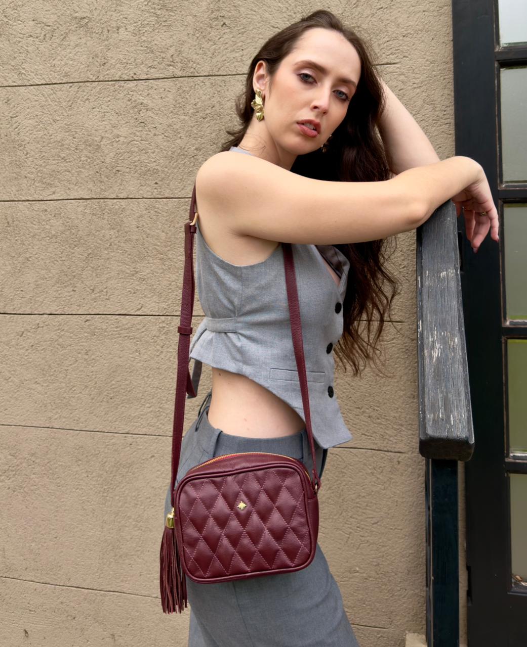 Bolsa Isis P - Vermelho Cereja